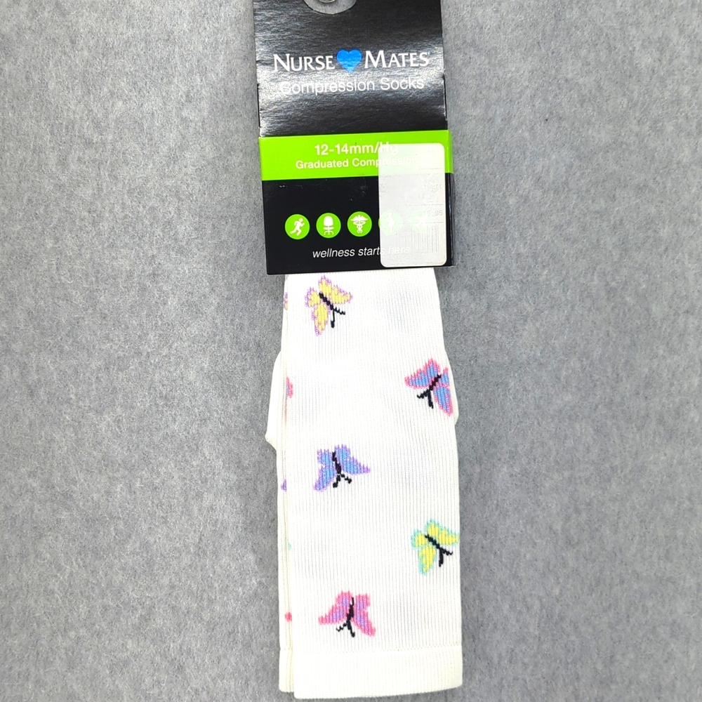 Nurse Mates compression socks 12-14mmHg size 9-11